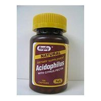 Acidophilus Caplets with citrus Pectin - 100 Ea