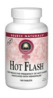 Source Naturals Hot Flash - Helps Reduce The Frequency of Hot Flashes Associated with Menopause, Non-GMO Soy - 180 Tablets
