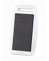 Concept Green Energy Solution CGS1250-W 1250-mAh Portable Solar Assist Charger with LED Indicator, White
