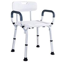 ZHAO XIN Transfer Bench | Shower Chair | with Height Adjustable Legs | Convertible to Right or Left Hand Entry