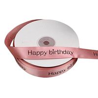 Kylin Express 2CM Wide Happy Birthday Decorative Riband Wrapping Ribbons Gift Wrapping Ribbons, 07
