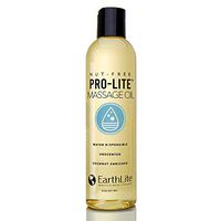 EARTHLITE Massage Oil PRO-LITE – NEW FORMULA: Highest Quality, Plant-Based, High Performing for Therapists & Clients, Nut-Free, Unscented, 8oz