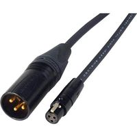 datavideo 16" Male 3-pin XLR to Female 3-pin Mini XLR Cable for HDR-60 Video Camera