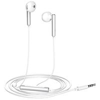 Huawei Earphone AM115 Half in-Ear Headphones with Remote Wire Control and Microphone Foldable  Lightweight Earbuds Crystal Clear Audio Stereo Huawei Headsets