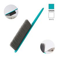 Dusting Brush for Cleaning, Multipurpose Hand Duster for Home and Car Interior Use, Soft Bristle and Never Fall Out, Unbreakable Comfort Handle (Green)