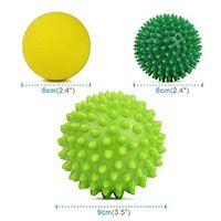 Fitness Spiky Massage Ball Set for Crossfit Gym Workout Self