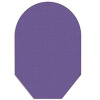 Solid Color Ostomy Pouch Cover Closed End (Purple)
