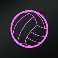 KCD Volleyball Vinyl Decal Sticker | Cars Trucks Vans Walls Windows Laptops | Pink | 5 Inch | Keen90P
