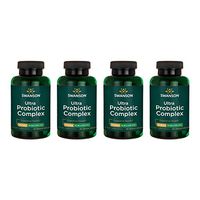 Swanson Ultra Probiotic Complex 30 Billion Cfu 60 Veg Drcaps 4 Pack
