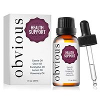 Obvious Health Support Essential Oil Blend - 100% Pure Therapeutic Remedy - 1 oz.