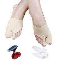 Bunion Corrector-Bunion Relief Protector Brace Kit for Big Toes-Treat Pain in Hallux Valgus, Big Toe Joint, Hammer Toe, Toe Separators Spacers Straighteners Splint Aid Surgery Treatme (S)