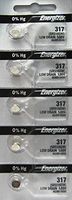 Energizer Battery 317 (SR516SW) Silver Oxide 1.55V (5 Batteries Per Pack)