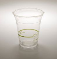 12 oz. Cold Drink Cup PLA Biodegradable PLA Corn Plastic (Pack of 50)