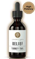 Uphoric Urth Turkey Tail Mushroom Extract - Natural Support for Relief | Immune System Booster, Manages Inflammation, Soothes Aches, Healthy Digestive Function, Antioxidants (60 Servings)