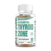 Divine Health Dr.Colbert's Thyroid Zone Vitamins A, D3 and B12 Optimal Thyroid Hormone Production
