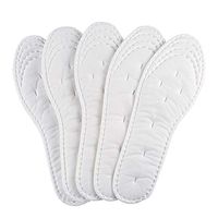 SUPVOX 5 Pairs Disposable Breathable Insole Universal Barefoot Insoles cuttable S