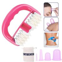 Cellulite Remover Massager Roller, Vacuum Suction Cupping Cup Cellulite Remover Massager Roller Massage Cupping Set(Light Purple)
