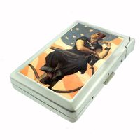 Rosie The Riveter Norman Rockwell Metal Cigarette Case with Built In Lighter D-171