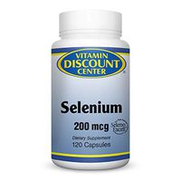 Vitamin Discount Center Selenium 200 mcg, 120 Capsules