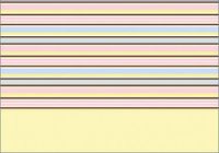 Stripes for Boy or Girl Printable Note Cards