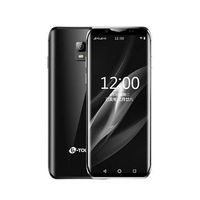 Xiu Smart Phone K-Touch i10, 1GB+16GB, Face ID Identification, 3.46 inch MTK6739V/CWA Quad Core 1.5Ghz, Network: 4G, Dual SIM, Not Support Google Play (Black) Carrier Cell Phone (Color : Black)