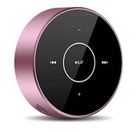 4.2 Touch Full Screen A6 Mini Portable Wireless Bluetooth Speakers with Microphone and TF Card for iPhone,iPad, PC,Cellphone,Computer,Desktop,Outdoor Sport (Rose gold)