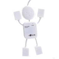 gonikm Human-Shape HUB Splitter USB 2.0 4-Ports HUB Multi-Function USB Hubs