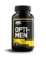 Optimum Nutrition Opti-Men, Vitamin C, Zinc and Vitamin D, E, B12 for Immune Support Mens Daily Multivitamin Supplement, 90 Count