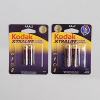Batteries Kodak 2 Pack Alkaline Display 232 pcs Xtralife 168 pcs of AA