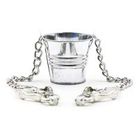 B`D+S-M Níp-plé Clamps Stainless Steel Bucket Brê`á`s`t Clíps Altérnǎtive Cóuples Toys