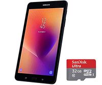 Samsung Galaxy Tab A 8.0 inch 32GB Black with 32GB Memory Card (2017, Wi-Fi Only, 2GB RAM, 1.4GHz, Micro SD Card Slot) SM-T380NZKEXAR