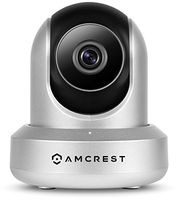 Amcrest 720P Wireless IP Camera WiFi Security Surveillance Camera System, HDSeries Indoor Camera for Baby Pet Nanny Monitor, Plug/Play, Pan/Tilt, Two-Way Audio & Night Vision IPM-721S (Silver)