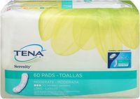 TENA Serentiy Moderate Pads, Long, 60 Count by TENA