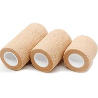 Self Adhesive Cohesive Wrap Compression Bandage – Breathable Self Adherent Wrap for Pets - Athletic Elastic Cohesive Bandage for Sports Injury: Ankle, Knee & Wrist Sprains