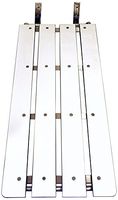 AASEA-TUB3315-NH-PH Bathroom Bath Tub Seat Folding Wall-Mounted Rectangular Phenolic Seat, 33-Inch x 15-Inch, White