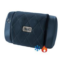 Wahl Deluxe Hot-Cold Shiatsu Pillow Massager - For Neck, Upper & Lower Back, Shoulder, Legs, Feet, Full Body Pain Relief – Model 4136