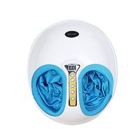 Shiatsu Foot Massager 220V Electric Antistress 3D Shiatsu Kneading Air Pressure Foot Massager Infrared Foot Care Machine Heating & Therapy,White