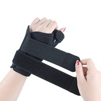 Exceart 1pc Thumb Wrist Brace Fracture Fixtor Finger Fixing Band Wrist Protector Injury Recovery Gloves for Women Sporters Patients