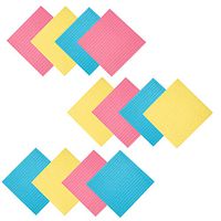 Paperless Kitchen Cleaning Cloth – Environmentally Friendly Cellulose Sponge Cloth and Paper Towel Alternative is Washable, Reusable and Biodegradable for Household and Kitchen Cleaning (12)