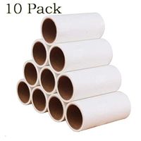 Lint Roller，pet hair remover, 5 Roll core, 60 sheets each, total 300 sheets, reusable, for cat, dog hair removal, clothing, carpet, furniture (Refill 10pack)