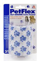 PetFlex Self-Adhering Elastic Bandage - Paw Prints 3" x 5 yds.