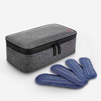 ALLCAMP Insulin Cooler Travel Bag for Diabetic Organize Medication with 4 Ice Packs (TPU)