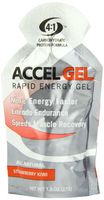 PacificHealth Accel Gel, All Natural Protein-Powered Rapid Energy Gel for Instant Energy During Intense Workouts - Box of 24, 1.3 Ounce Packets (Strawberry Kiwi)