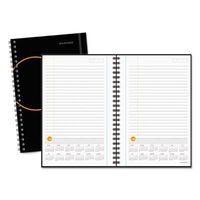 AT-A-GLANCE 2017 Plan, Write, Remember Planning Notebook with Reference Calendars, Black, 6x9 Inches (70-6210-05)