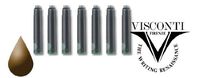 Visconti Refills Pack of 7 Brown Fountain Pen Cartridge - V-A5223