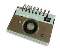 Automatic Deluxe Camera Themed Spiral Bound Lined Novelty Note Pad 5.5" x 3.75"