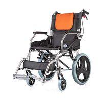 Folding Wheelchair Lightweight Aluminum Honeycomb Breathable Cushion Double Brake Solid Tire Hand Push Scooter