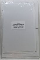 6 Pack White Gift Boxes Holiday Style