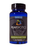 PeakBiotics Probiotic Supplement (30 Capsules) by PeakBiotics