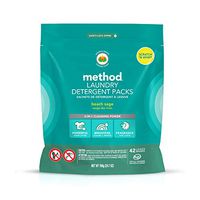 Method Laundry Detergent Packs, Beach Sage, 42 Loads